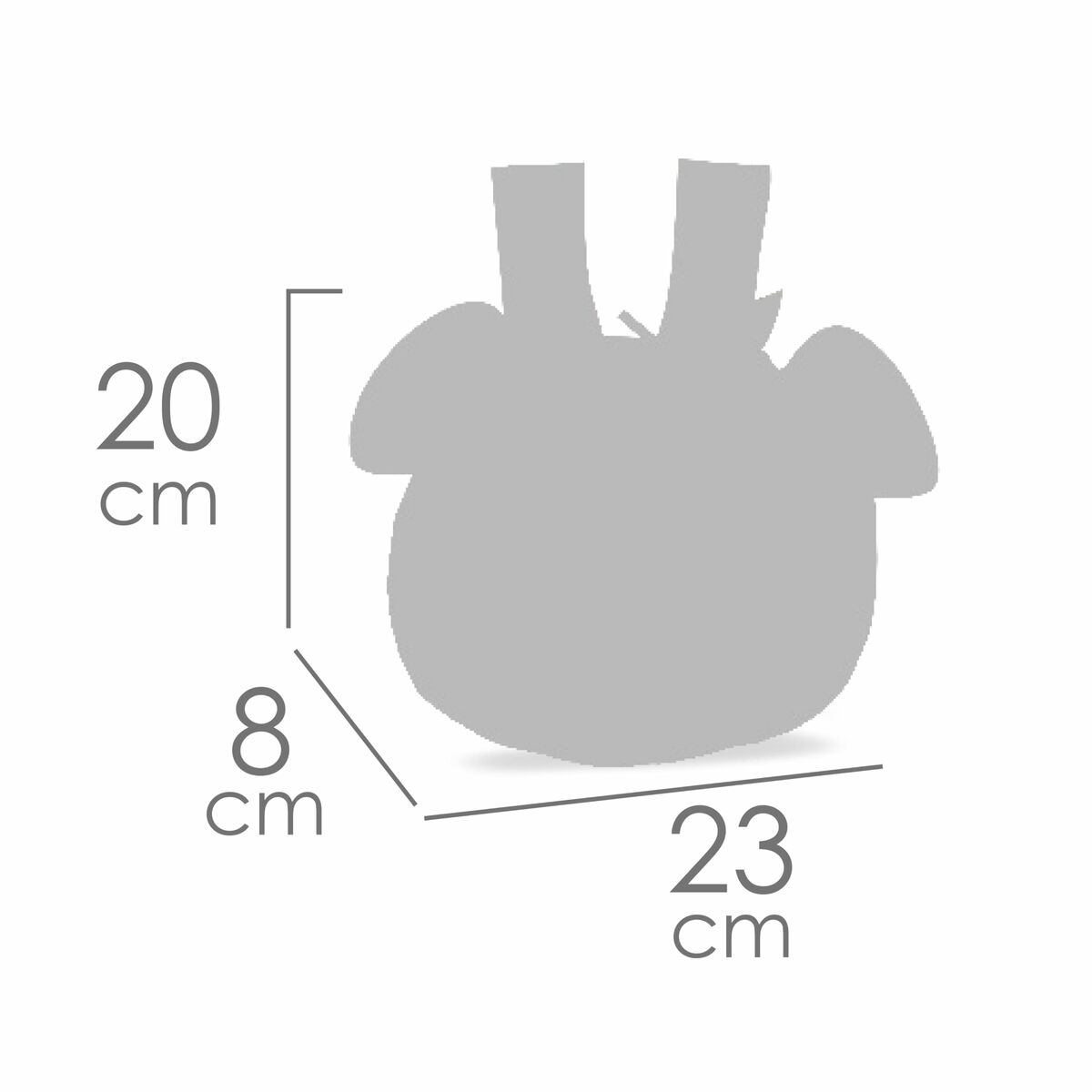 Skolebag Decuevas Koala 20 x 8 x 23 cm